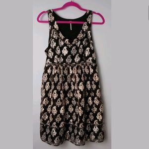Free People Dress Size 8 A-line Black NWT